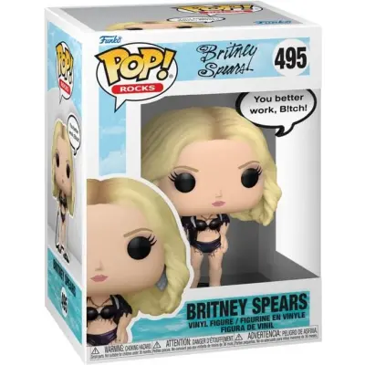 Britney Spears - You Better Work, B!tch! (Pop Rocks) Vinyl Figur 495 - Funko Pop! - Funko Shop Europe