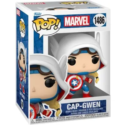 Captain America - Cap-Gwen Vinyl Figur 1486 - Funko Pop! - Funko Shop Europe
