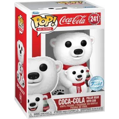 Coca Cola - Ad Icons - Coca Cola Polar Bear & Cub vinylfigur 241 - Funko Pop! - Funko Shop Europe