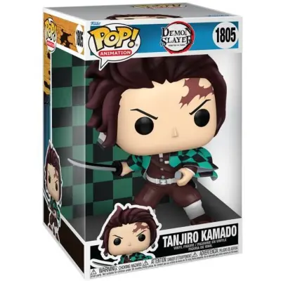 Demon Slayer - Tanjiro Kamado (Jumbo Pop!) Vinyl Figur 1805 - Funko Pop! - Funko Shop Europe