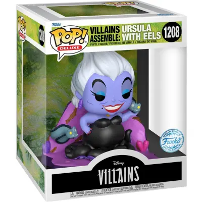 Den lilla sjöjungfrun - Ursula with Eels (Pop! Deluxe) vinylfigur 1208 - Funko Pop! - Funko Shop Europe