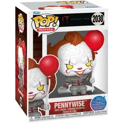 DET - Pennywise (Sit - Pop!Movies) Vinyl Figur 2030 - Funko Pop! - Funko Shop Europe