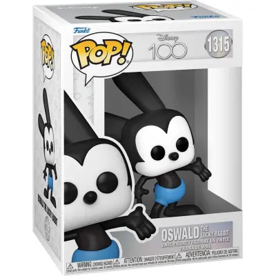 Disney - Disney 100 - Oswald the lucky Rabbit (Chase-möjlighet) vinylfigur 1315 - Funko Pop! - Funko Shop Europe