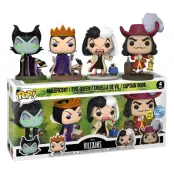 Disney Villains POP! Movies Vinyl Figure 4-Pack Villains (GW)(EMEA) 9 cm