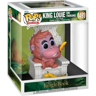 Djungelboken - King Louie on Throne (Pop! Deluxe) vinylfigur 1491 - Funko Pop! - Funko Shop Europe