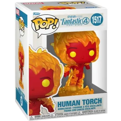 Fantastic Four - Human Torch Vinyl Figur 1517 - Funko Pop! - Funko Shop Europe
