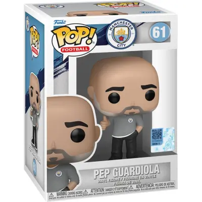 Football - Manchester City - Pep Guardiola vinylfigur nr 61 - Funko Pop! - Funko Shop Europe