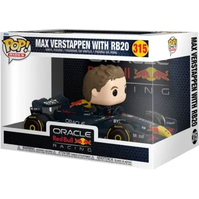 Formel 1 - Max Verstappen with RB20 (Pop Rides! Super Deluxe) Vinyl Figur 315 - Funko Pop! - Funko Shop Europe