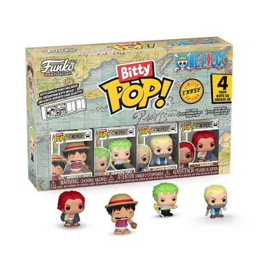 Funko Bitty POP! One Piece 4-pack Luffy - Funko! -  Leksaksaffären