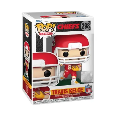 Funko POP! Football NFL Chiefs Travis Kelce 298 - Funko! -  Leksaksaffären
