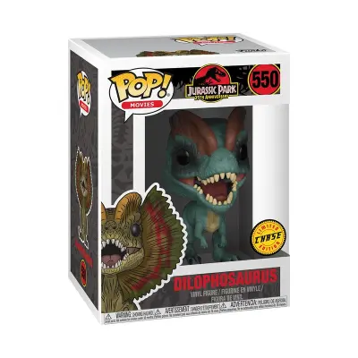 Funko POP! Movies Jurassic Park Dilophosaurus 550 Limited Chase Edition - Funko! -  Leksaksaffären