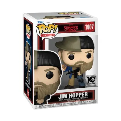 Funko POP! Television Stranger Things Jim Hopper 1907 - Funko! -  Leksaksaffären
