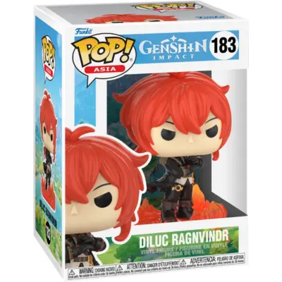Genshin Impact - Diluc Ragnvindr vinylfigur nr 183 - Funko Pop! - Funko Shop Europe