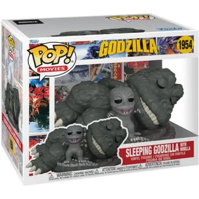 Godzilla - Sleeping Godzilla With Minilla - (Super Pop!) Vinyl Figur 1954 - Funko Pop! - Funko Shop Europe
