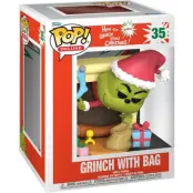 Grinchen - Grinch with Bag (Pop! Deluxe) vinylfigur 35 - Funko Pop! - Funko Shop Europe