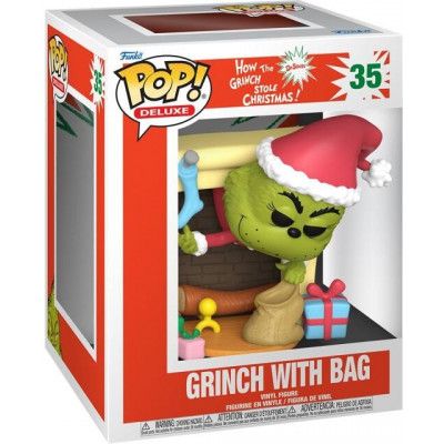Grinchen - Grinch with Bag (Pop! Deluxe) vinylfigur 35 - Funko Pop! - Funko Shop Europe