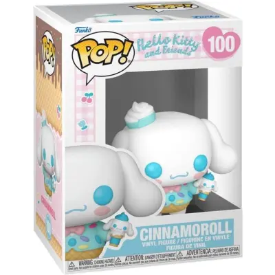 Hello Kitty - Hello Kitty and Friends - Cinnamaroll (Ice Cream) Vinyl Figur 100 - Funko Pop! - Funko Shop Europe