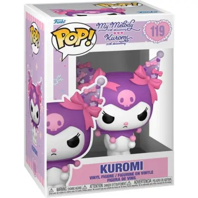 Hello Kitty - Kuromi Grumpy Vinyl Figur 119 - Funko Pop! - Funko Shop Europe