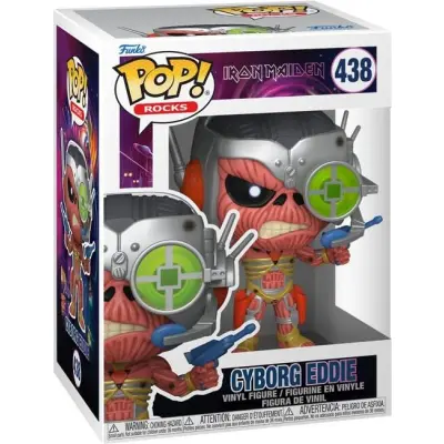 Iron Maiden - Cyborg Eddie Rocks! (Somewhere in Time) Vinyl Figur 438 - Funko Pop! - Funko Shop Europe