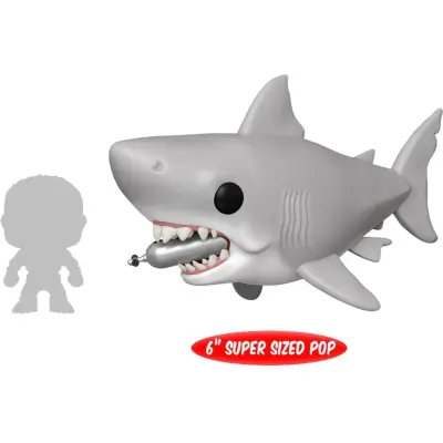 Jaws - Jaws - Great White Shark with diving Tank (Oversized) vinylfigur 759 - Funko Pop! - Funko Shop Europe