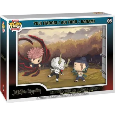 Jujutsu Kaisen - Yuji Itadori & A0l Todo & Hanami (Pop! Moments Deluxe) vinylfigur 06 - Funko Pop! - Funko Shop Europe