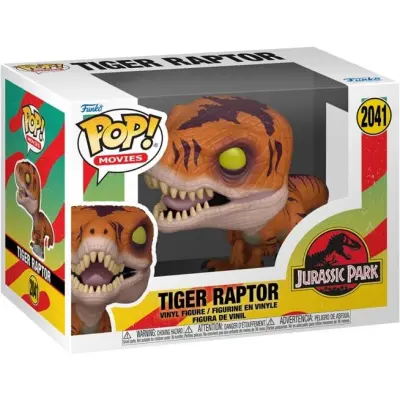 Jurassic Park - Tiger Raptor Vinyl Figur 2041 - Funko Pop! - Funko Shop Europe