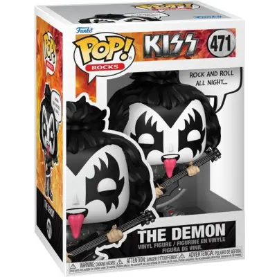 Kiss - The Demon Vinyl Figur 471 - Funko Pop! - Funko Shop Europe