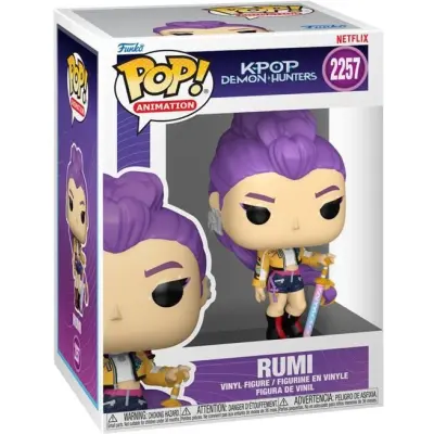 KPop Demon Hunters - Rumi (Pop! Animation) Vinyl Figur 2257 - Funko Pop! - Funko Shop Europe