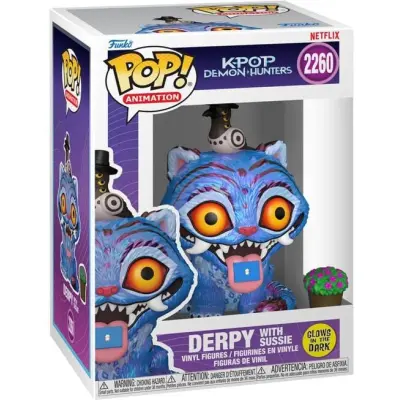 KPop Demon Hunters - Tiger mit Vogel (Pop! Animation)(Glow in the Dark) Vinyl Figur 2260 - Funko Pop! - Funko Shop Europe