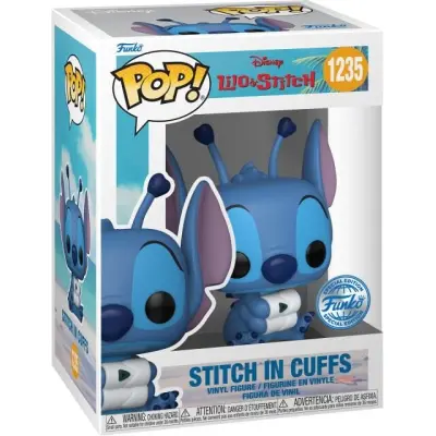 Lilo & Stitch - Stitch in Cuffs Vinyl Figur 1235 - Funko Pop! - Funko Shop Europe