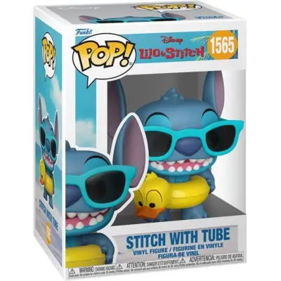 Lilo & Stitch - Stitch with tube Vinyl Figur 1565 - Funko Pop! - Funko Shop Europe