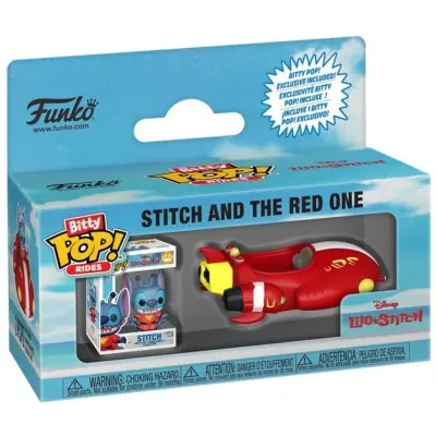 Lilo & Stitch - The Red One (Bitty Pop! Ride) Vinyl Figur - Funko Pop! - Funko Shop Europe
