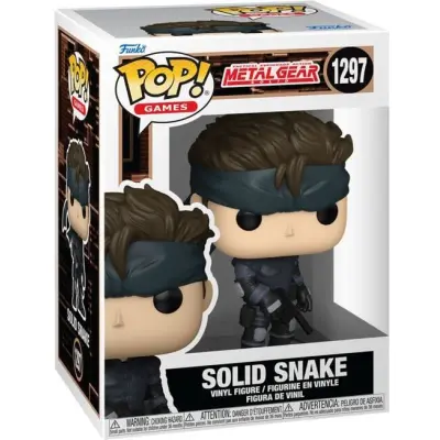 Metal Gear Solid - Solid Snake (Pop!Games) Vinyl Figur 1297 - Funko Pop! - Funko Shop Europe