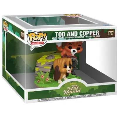 Micke och Molle - Tod & Copper (Pop! Moment) Vinyl Figur 1707 - Funko Pop! - Funko Shop Europe