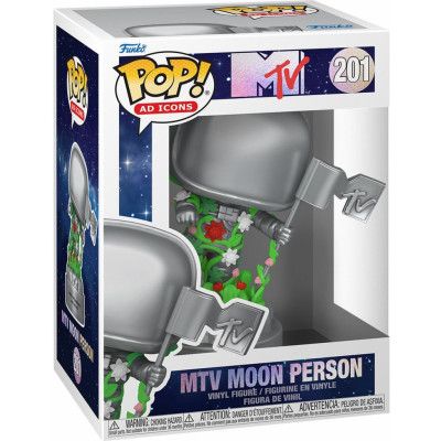 MTV - MTV Moon Person (Pop! AD Icons) vinylfigur nr 201 - Funko Pop! - Funko Shop Europe
