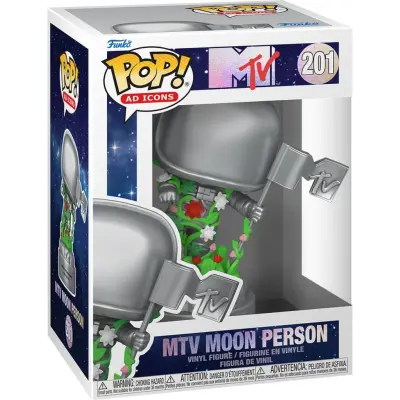 MTV - MTV Moon Person (Pop! AD Icons) vinylfigur nr 201 - Funko Pop! - Funko Shop Europe