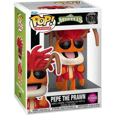 Mupparna - Pepe The Prawn (Flocked) Vinyl Figur 1678 - Funko Pop! - Funko Shop Europe