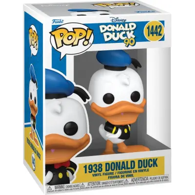 Musse & Mimmi Pigg - 90th Anniversary - 1938 Donald Duck vinylfigur 1442 - Funko Pop! - Funko Shop Europe