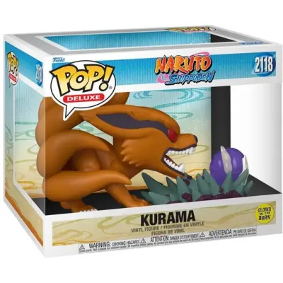 Naruto - Kurama (Pop! Deluxe)(Glows in the Dark) Vinyl Figur 2118 - Funko Pop! - Funko Shop Europe