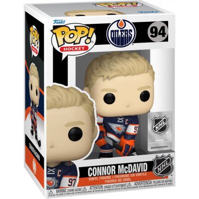NHL - Edmonton Oilers - Connor McDavid vinylfigur 94 - Funko Pop! - Funko Shop Europe