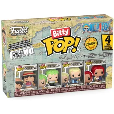 One Piece - Luffy (Bitty Pop!) 4er Pack Vinyl Figuren - Funko Pop! - Funko Shop Europe