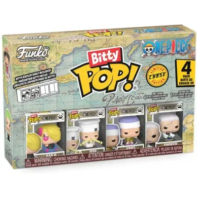 One Piece - Sanji (Bitty Pop!) 4er Pack Vinyl Figuren - Funko Pop! - Funko Shop Europe