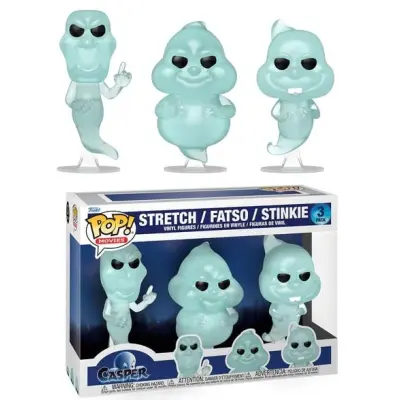 Pop! 3-Pack Movies Casper - Stretch, Fatso, Stinkie Vinyl Figures