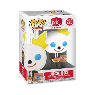 Pop! Ad Icons: Jack In the Box - Jack Box (with MCA) #220 Vinyl Figure