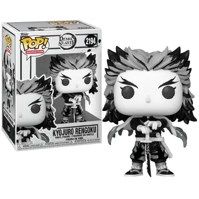 Pop! Animation Demon Slayer - Kyojuro Rengoku (Sumi-Ink) #2194 Vinyl Figure