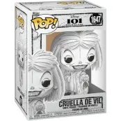 Pop! Disney: 101 Dalmatians - Cruella De Vil (Sketched) #1647 Vinyl Figure