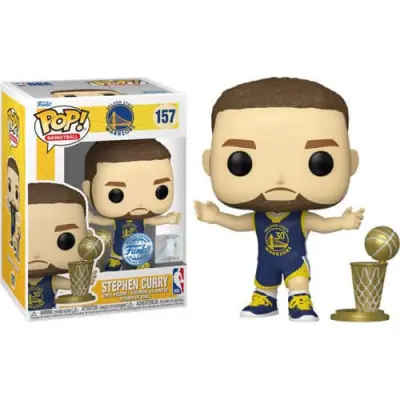 Pop! NBA: Golden State Warriors - Stephen Curry (Throwback) (Special Edition) #157 Vinyl Figure