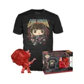 Pop! & Tee (Adult): Stranger Things - Hunter Eddie with Guitar Vinyl Figure & T-Shirt (L)