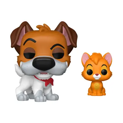 Pop!: Oliver & Company - Dodger with Oliver* #1705 Vinyl Figures