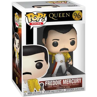 Queen - Freddie Mercury (Wembley 1986) Rocks Vinyl Figur 96 - Funko Pop! - Funko Shop Europe